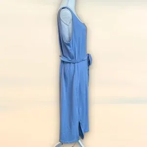 GAP Factory | Dresses | Nwt Gapfactoryknit Square Neck Midi Dress Light  Blue Size Xxl | Poshmark